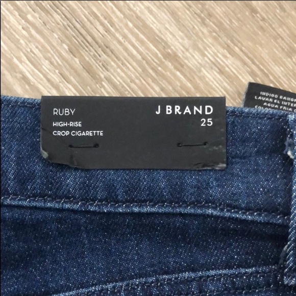 J Brand ruby high rise crop jeans - Picture 6 of 6